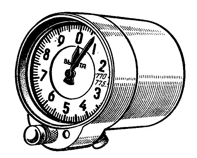 Вертолетные запчасти : высотомер двухстрелочный анероидный ВД-10УК